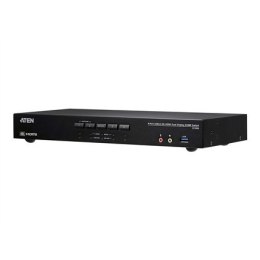 Aten CS1844-AT-G 4-portowy przełącznik KVM True 4K HDMI Dual-View z audio i koncentratorem USB 3.0 | Aten