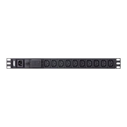 Aten PE0110SG-AT-G Podstawowa jednostka PDU 1U z ochroną przeciwprzepięciową 10A | Aten