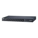 Aten PE7208G-ATA-G 20A/16A 8-Outlet 1U Outlet-Metered eco PDU | Aten