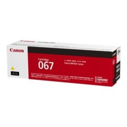 Yellow Toner cartridge 1250 pages Canon 067