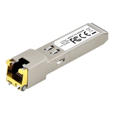 Moduł miedziany SFP Digitus 1,25 Gb/s, RJ45 | DN-81005 | SFP | Miedź | RJ45 | 1250 Mbit/s | Maksymalna odległość transferu 100 m