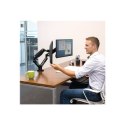 Fellowes arm for 2 monitors -  Platinum black