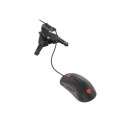 Genesis | Uchwyt na Kabel Myszy Vanad 200 do Gry | Genesis Mouse Bungee | Czarny