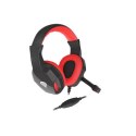 GENESIS ARGON 110 Gaming Headset, nauszny, przewodowy, mikrofon, czarny/czerwony | Genesis | ARGON 110 | przewodowy | nauszny