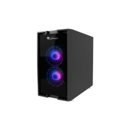 GENESIS IRID 353 ARGB Pc case, Micro tower, 2xUSB 2.0, 2x Jack, 1xUSB 3.0, Black | Genesis | IRID 353 ARGB | Black | ATX | Power