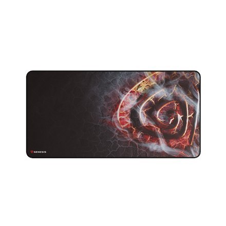 GENESIS Mouse Pad, Carbon 500 MAXI LAVA G2 Edition, 900x450 mm