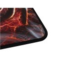 GENESIS Mouse Pad, Carbon 500 MAXI LAVA G2 Edition, 900x450 mm