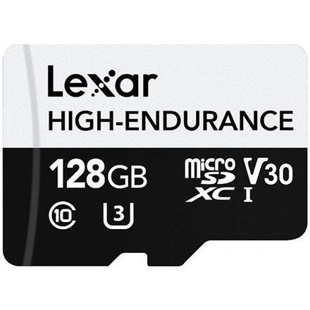 Lexar 128GB High-Endurance micro SDHC UHS-I