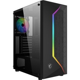 MSI PC Case MAG VAMPIRIC 100R Side window, Black, ATX, Micro-ATX, Mini-ITX, Power supply included No