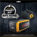 MoWox BA 154 SET 40V Max Lithium Battery and Charger Starter Set, 1 x BA 154 (40V/4.0AH) and 1 x BC 85 (4Apm fast charger)