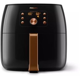 Philips | Premium Airfryer XXL | HD9867/90 | Moc 2225 W | Pojemność 7,3 L | Technologia Smart Sensing | Czarny