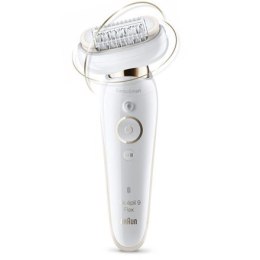 Braun Epilator | Silk-epil 9 Flex SES9001 | Operating time (max) 50 min | Number of power levels 2 | Wet & Dry | White