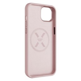 Fixed | MagFlow | Back cover | Apple | iPhone 15 Plus | Liquid silicon | Pink