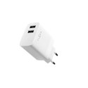 Fixed | Dual USB Travel Charger 17W and USB/USB-C Cable | FIXC17N-2UC-WH | N/A