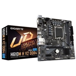 Gigabyte | H610M H V2 G1.0 | Rodzina procesorów Intel | Gniazdo procesora LGA1700 | DDR4 DIMM | Obsługiwane interfejsy dysków tw