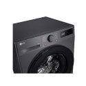 LG F2WR508S2M Washing machine, A, Front loading, Washing capacity 10 kg, Depth 56.5 cm, 1400 RPM, Middle Black | LG | Washing Ma