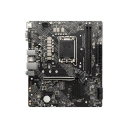 MSI | PRO H610M-G | Rodzina procesorów Intel | Gniazdo procesora LGA1700 | DDR5 | Obsługiwane interfejsy dysków twardych SATA, M