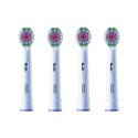 Oral-B | Replaceable toothbrush heads | EB18-4 3D White Pro | Heads | For adults | Number of brush heads included 4 | White