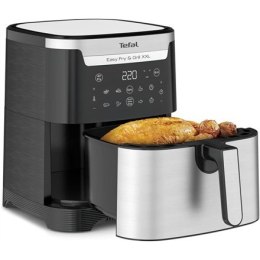 TEFAL Easy Fry and Grill XXL Frytkownica | EY801D | Moc 1830 W | Pojemność 6,5 L | Czarny/Stal nierdzewna