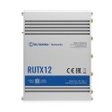 Dual LTE Cat 6 Router | RUTX12 | 802.11ac | 867 Mbit/s | 10/100/1000 Mbit/s | Ethernet LAN (RJ-45) ports 4 | Mesh Support No | M