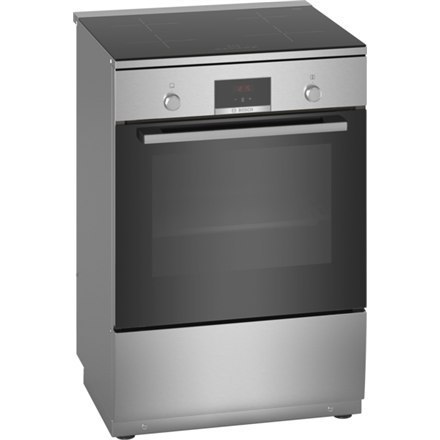 Bosch | Cooker | HLN39A050U Series 4 | Hob type Induction | Oven type Electric | Stainless Steel | Width 60 cm | Grilling | LED