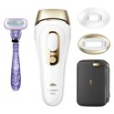 Braun | Epilator | PL5147 Silk-expert Pro 5 IPL | Bulb lifetime (flashes) 400.000 | Number of power levels 10 | White/Gold