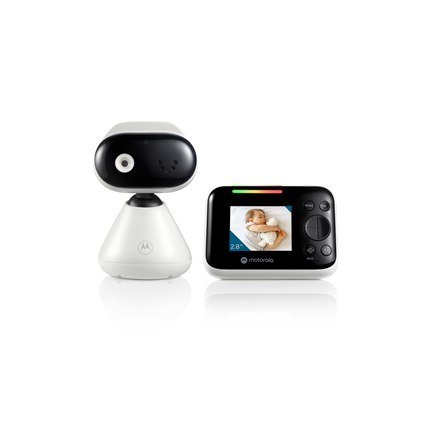 Motorola | Video Baby Monitor | PIP1200 2,8" | Kolorowy ekran o przekątnej 2,8"; Technologia bezprzewodowa 2,4 GHz FHSS do podgl