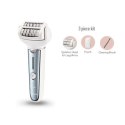 Panasonic | ES-EL2A-A503 | Epilator | Operating time (max) 30 min | Number of power levels 3 | Wet & Dry | Grey/White