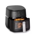 Philips NA231/00 Airfryer, 1700 W, pojemność patelni 6,2 l, czarny, srebrny | Philips Airfryer | NA231/00 | moc 1700 W | pojemno