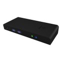 Raidsonic | Icy Box USB 3.2 Gen 1 Notebook DockingStation | IB-DK2251AC | Stacja dokująca | Porty HDMI w liczbie 2