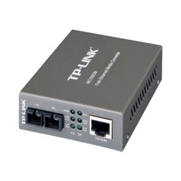 TP-LINK | 10/100Mbps Multi-Mode Media Converter | MC100CM | 10/100Base-TX | 100Base-FX