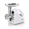 Tristar | VM-4210 Meat Grinder | White | 3 Stainless steel grinding plates, Aluminum grinder head, Aluminum hopper tray, Sausage