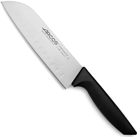 Nóż Santoku ze szlifem kulowym NIZA dł. 180/314 mm