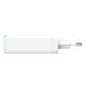 Ładowarka sieciowa GaN 130W 3x USB-C PD 1x USB-A 3.0 QC biała