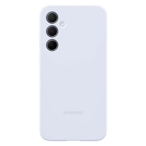 Oryginalne etui Silicone Case do Samsung Galaxy A35 niebieskie