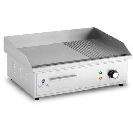 Grill elektryczny płyta grillowa gładka ryflowana 548 x 350 mm 3000 W