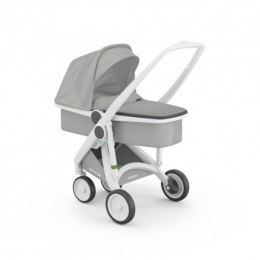 Greentom wózek carrycot (v.2.1) white-grey