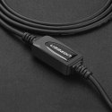 Kabel przewód do drukarki skanera USB-B - USB-A 2.0 10m czarny