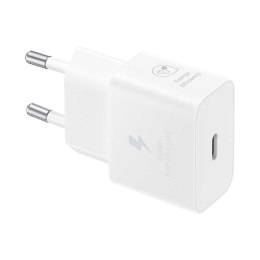 Ładowarka sieciowa Samsung GaN USB-C 25W SFC biała