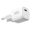 Mini ładowarka sieciowa USB-C 20W PD biała