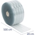 Kurtyna zasłona paskowa PVC w rolce ryflowana -20 do 50 stopni 200 x 2 mm x 50 m