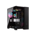 Corsair Dual Chamber PC Case | 6500X | Black/Obsidian Aluminum | Mid-Tower | Power supply included No | ATX