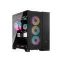 Corsair Dual Chamber PC Case | 6500D AIRFLOW | Black | Mid-Tower | Power supply included No | ATX