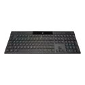 Corsair Keyboard | K100 AIR | Mechanical Gaming Keyboard | Wireless/Wired | Nordic | Bluetooth | Black | USB Type-A | CHERRY MX