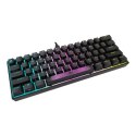 Corsair Keyboard | K65 MINI | Mechanical Gaming Keyboard | Wired | Nordic | Black | USB Type-A | CHERRY MX Red