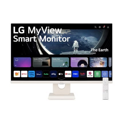 LG | 27SR50F-W | 27 " | IPS | FHD | 16:9 | 60 Hz | 14 ms | 1920 x 1080 pikseli | 200 cd/m² | Porty HDMI w ilości 2 | Biały