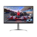 LG LG | 32UQ750P-W | 32 in | VA | 4K 3840 x 2160 at 144 Hz | 400 cd/m² | 2xHDMI, DisplayPort, USB-C | 65 Watt | Height, pivot (r