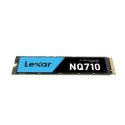 Lexar NVMe SSD | NQ710 | 500 GB | Format dysku SSD M.2 2280 | Interfejs dysku półprzewodnikowego PCIe Gen4x4 | Prędkość odczytu