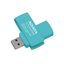 ADATA Pamięć USB UC310 ECO 256 GB Zielony