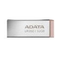 ADATA | Pamięć USB | UR350 | 32 GB | USB 3.2 Gen1 | Brązowy